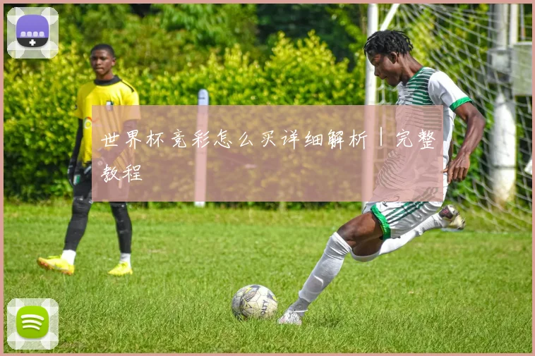世界杯竞彩怎么买详细解析｜完整教程